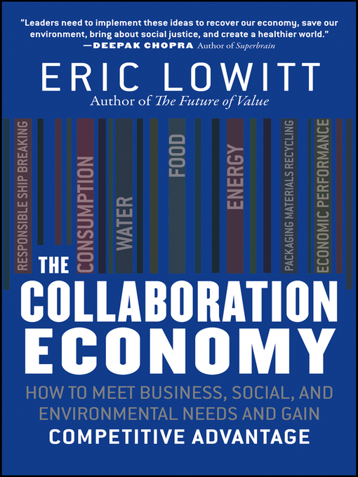Title details for The Collaboration Economy by Eric Lowitt - Available